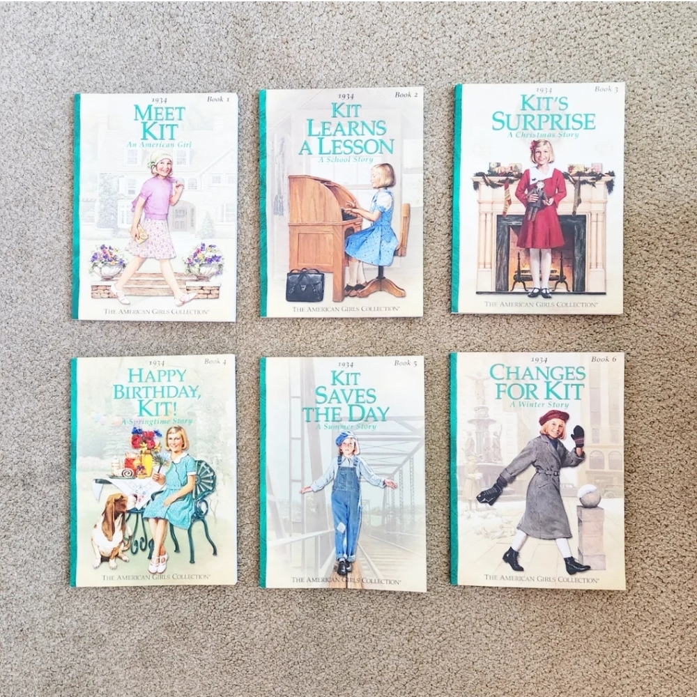 Sold. American Girl Kit Book Set